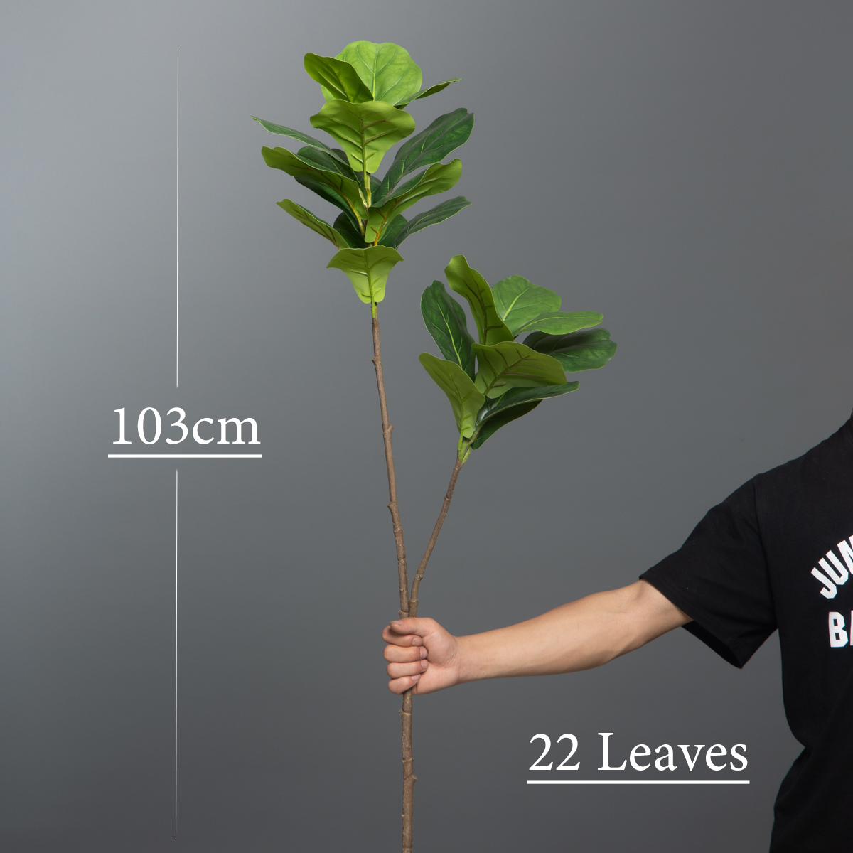 103cm/132cm Artificial Ficus T - Rubber Plant Ficus recensione e prezzo