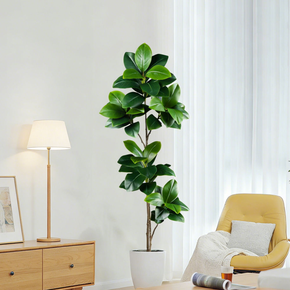 74-140cm Artificial Rubber Tre - Rubber Plant Ficus recensione e prezzo