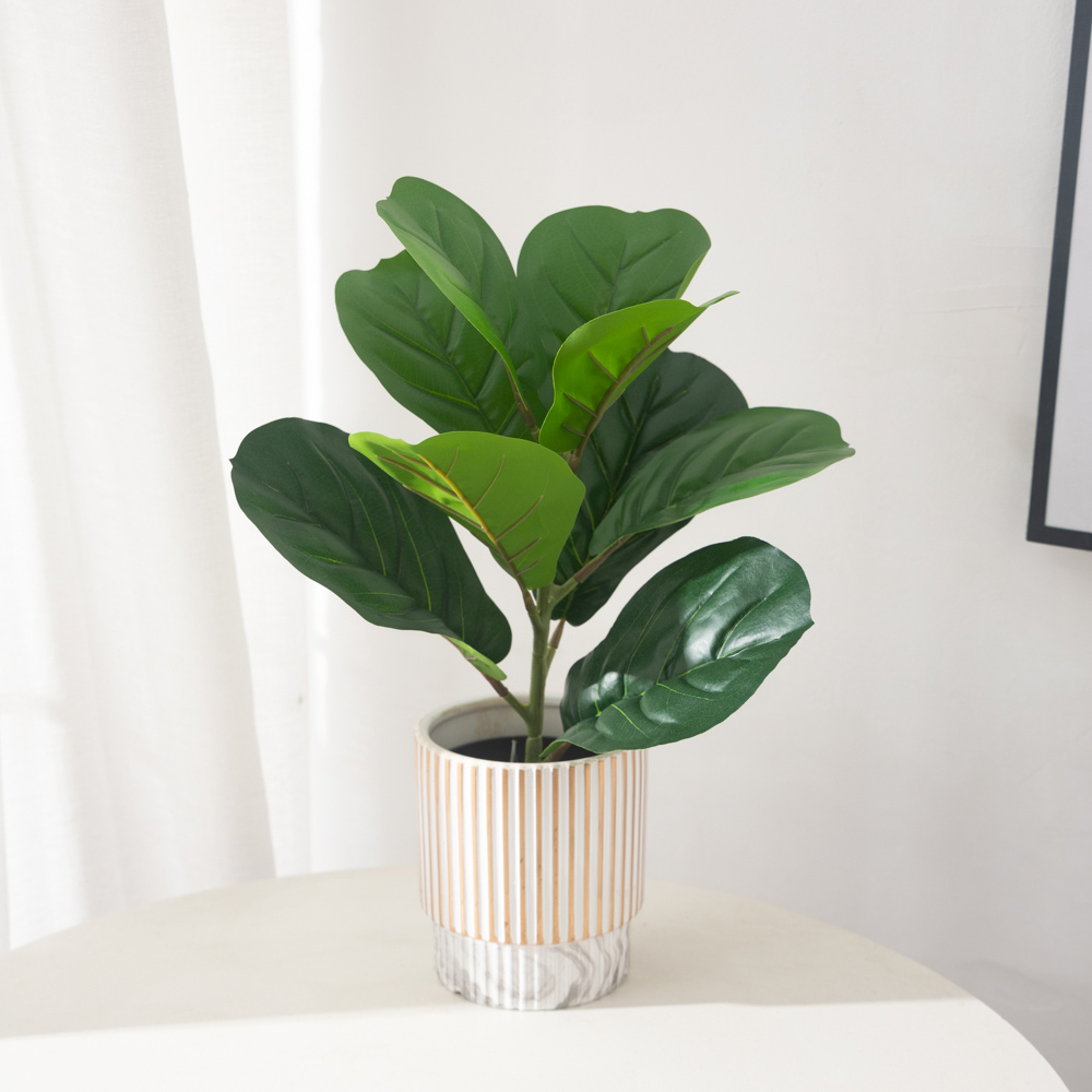 38cm 9 Forks Artificial Ficus  - Rubber Plant Ficus recensione e prezzo
