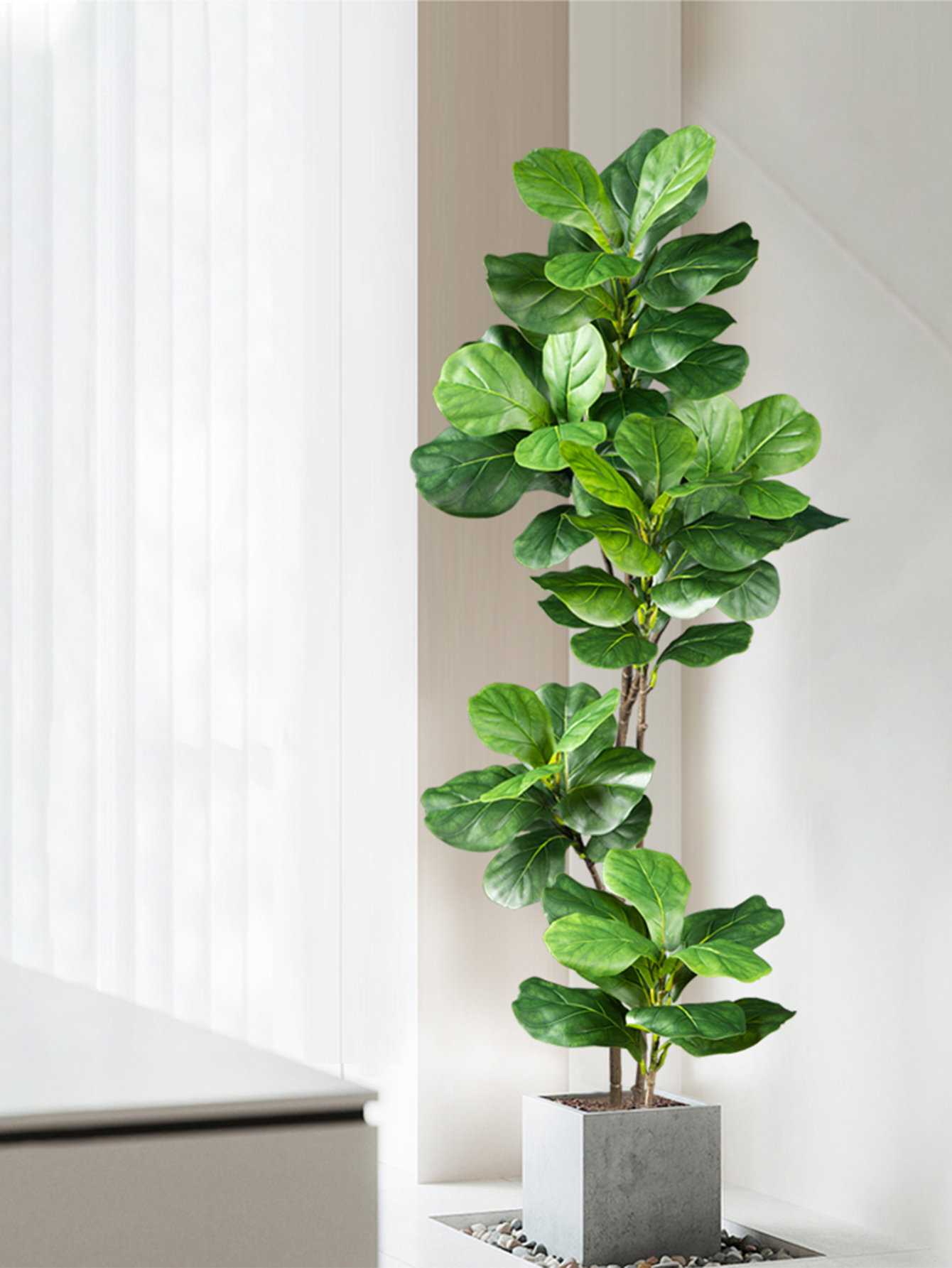 70-135cm Large Artificial Ficu - Rubber Plant Ficus recensione e prezzo
