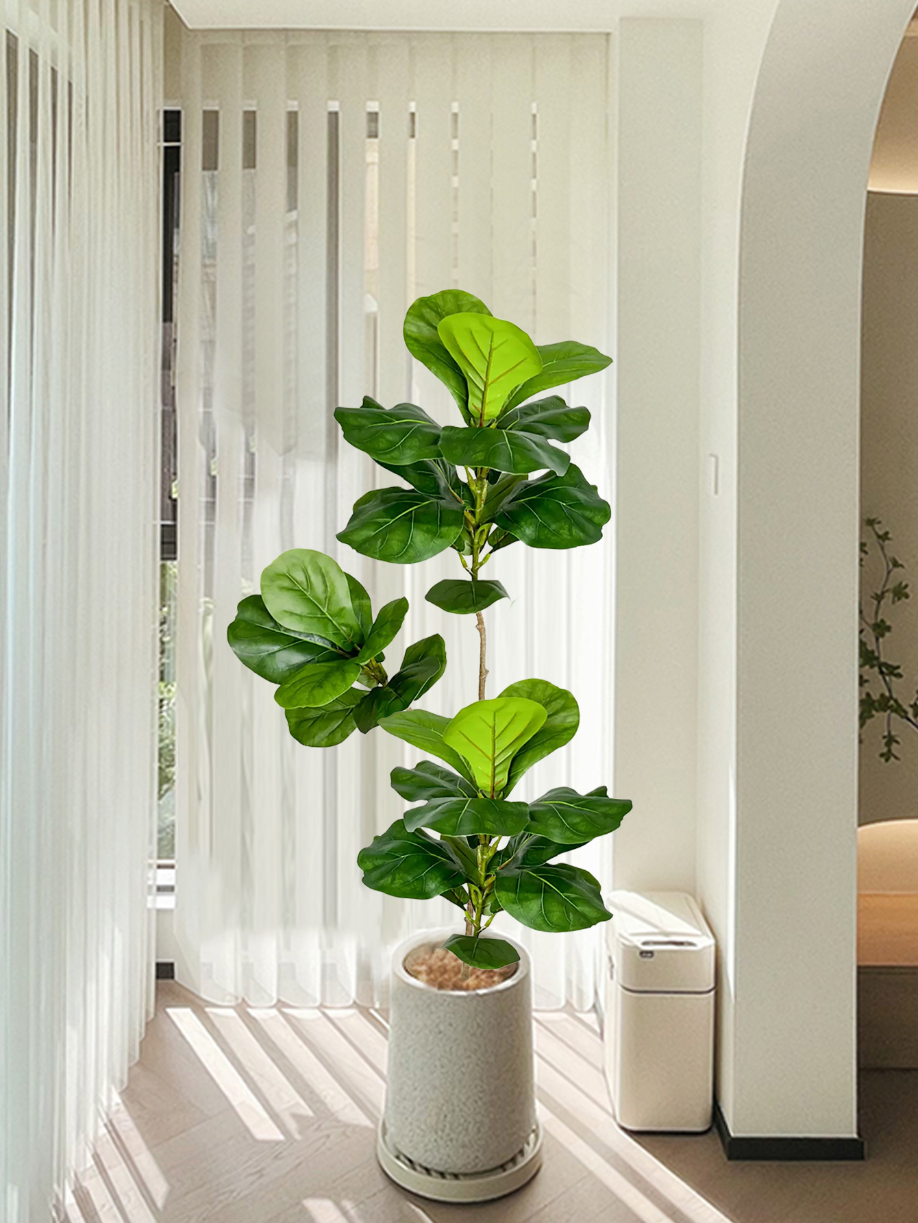 70-135cm Large Artificial Ficu - Rubber Plant Ficus recensione e prezzo