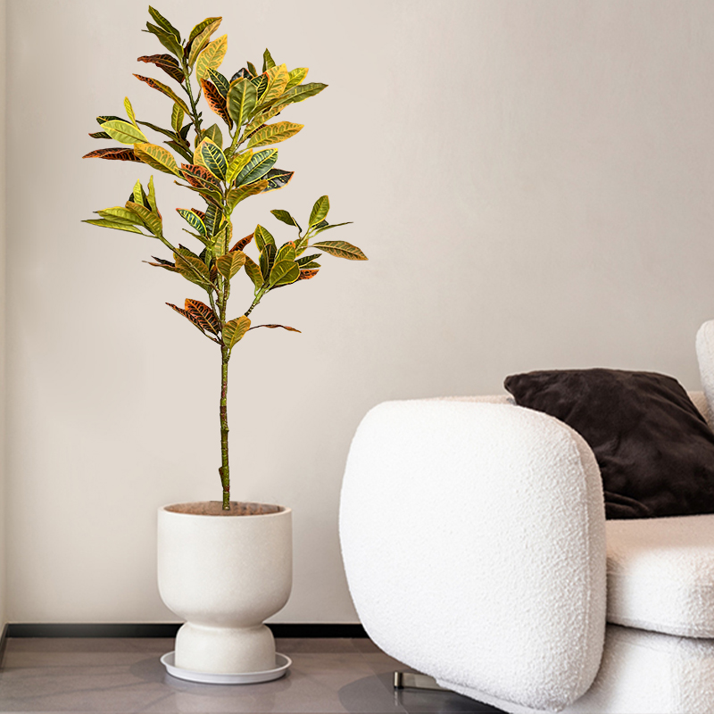 120cm Large Fake Ficus Tree Ar - Rubber Plant Ficus recensione e prezzo