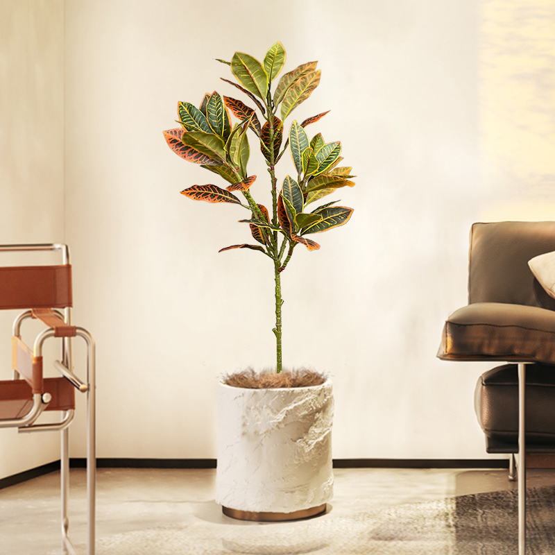 120cm Large Fake Ficus Tree Ar - Rubber Plant Ficus recensione e prezzo