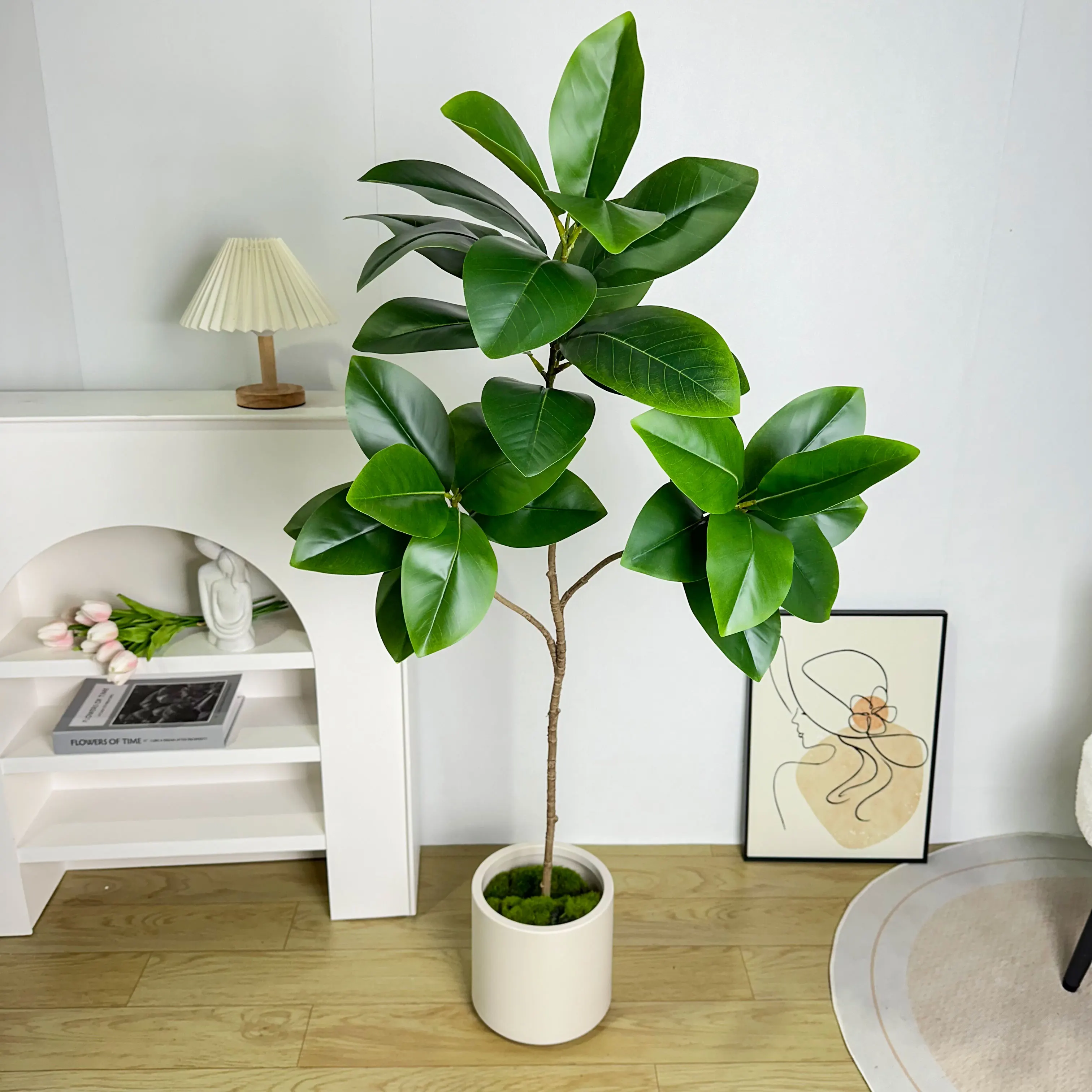 70/135cm Artificial Ficus Tree - Rubber Plant Ficus recensione e prezzo