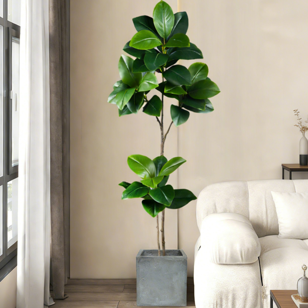 74-140cm Artificial Rubber Tre - Rubber Plant Ficus recensione e prezzo