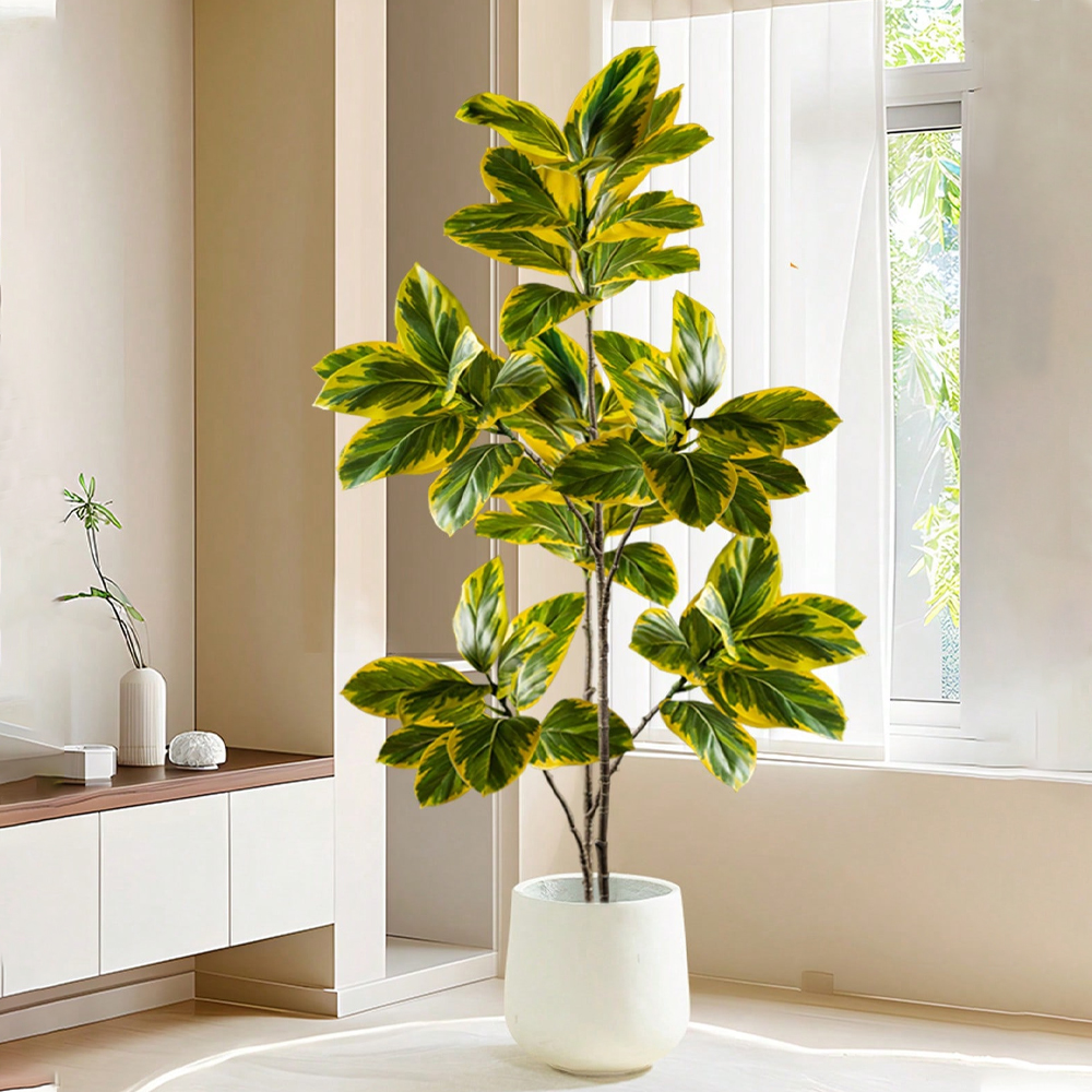70-130cm Artificial Banyan Tre - Rubber Plant Ficus recensione e prezzo