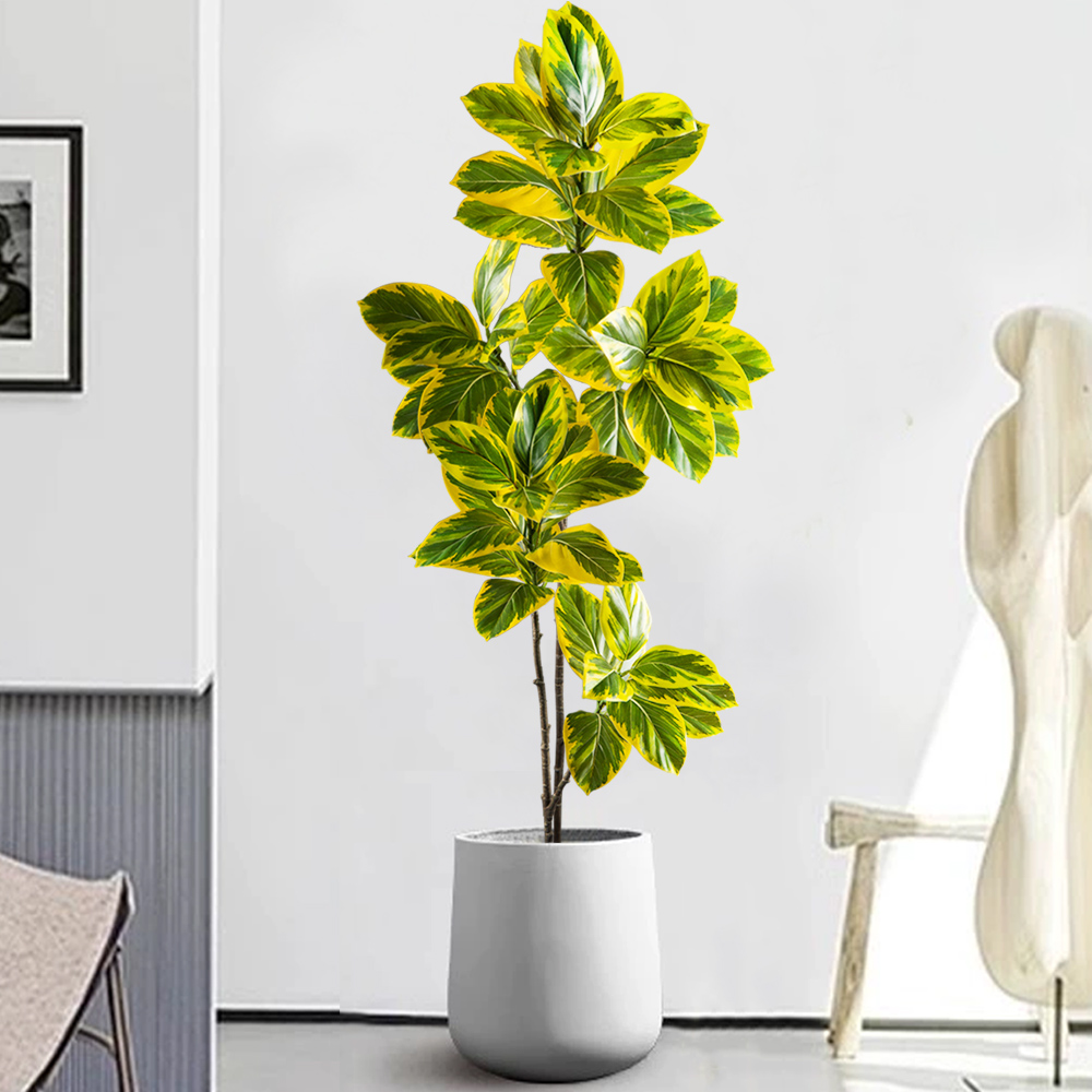 70-130cm Artificial Banyan Tre - Rubber Plant Ficus recensione e prezzo