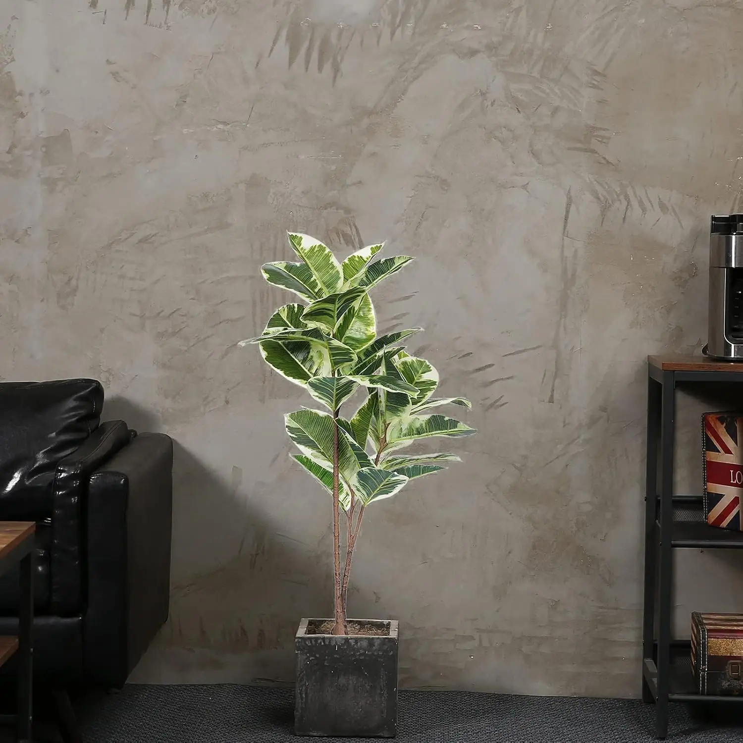 Artificial Rubber Tree Ficus P - Rubber Plant Ficus recensione e prezzo