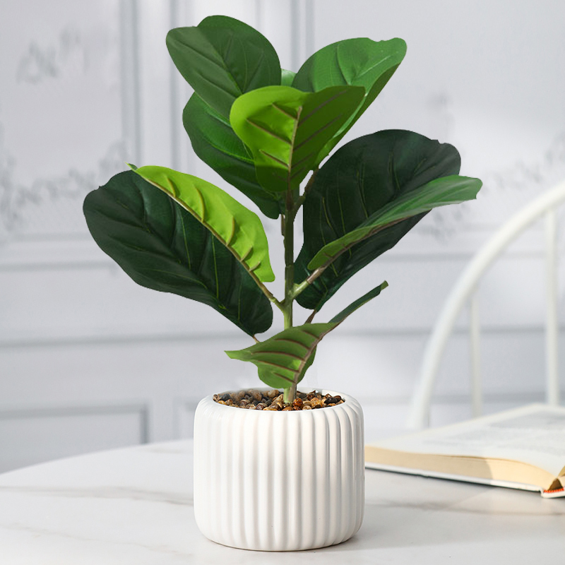 38cm Fake Ficus Tree Artificia - Rubber Plant Ficus recensione e prezzo