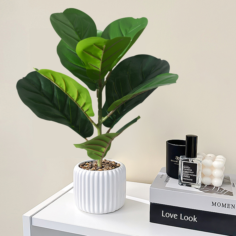 38cm Fake Ficus Tree Artificia - Rubber Plant Ficus recensione e prezzo